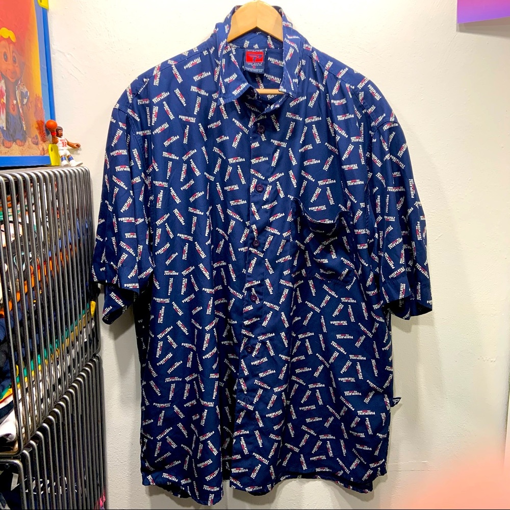 VINTAGE Y2K PURE PLAYAZ BUTTONDOWN
